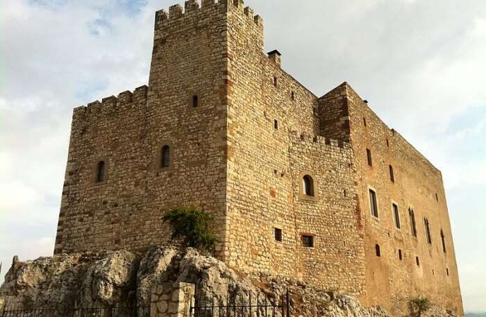 Vista del castillo